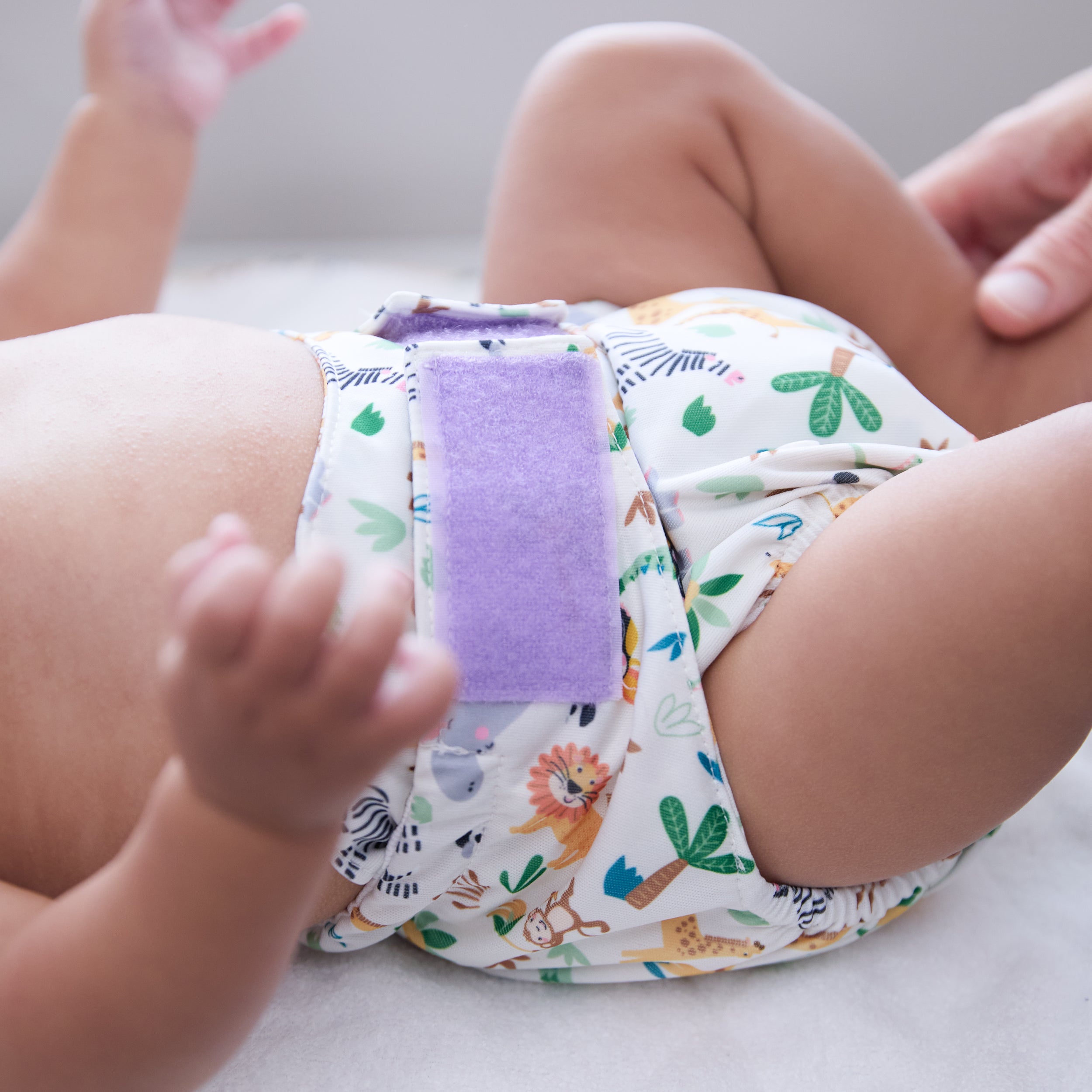 Revolutionary Reusable Diaper in Safari Squad - Bambino Mio (EU)