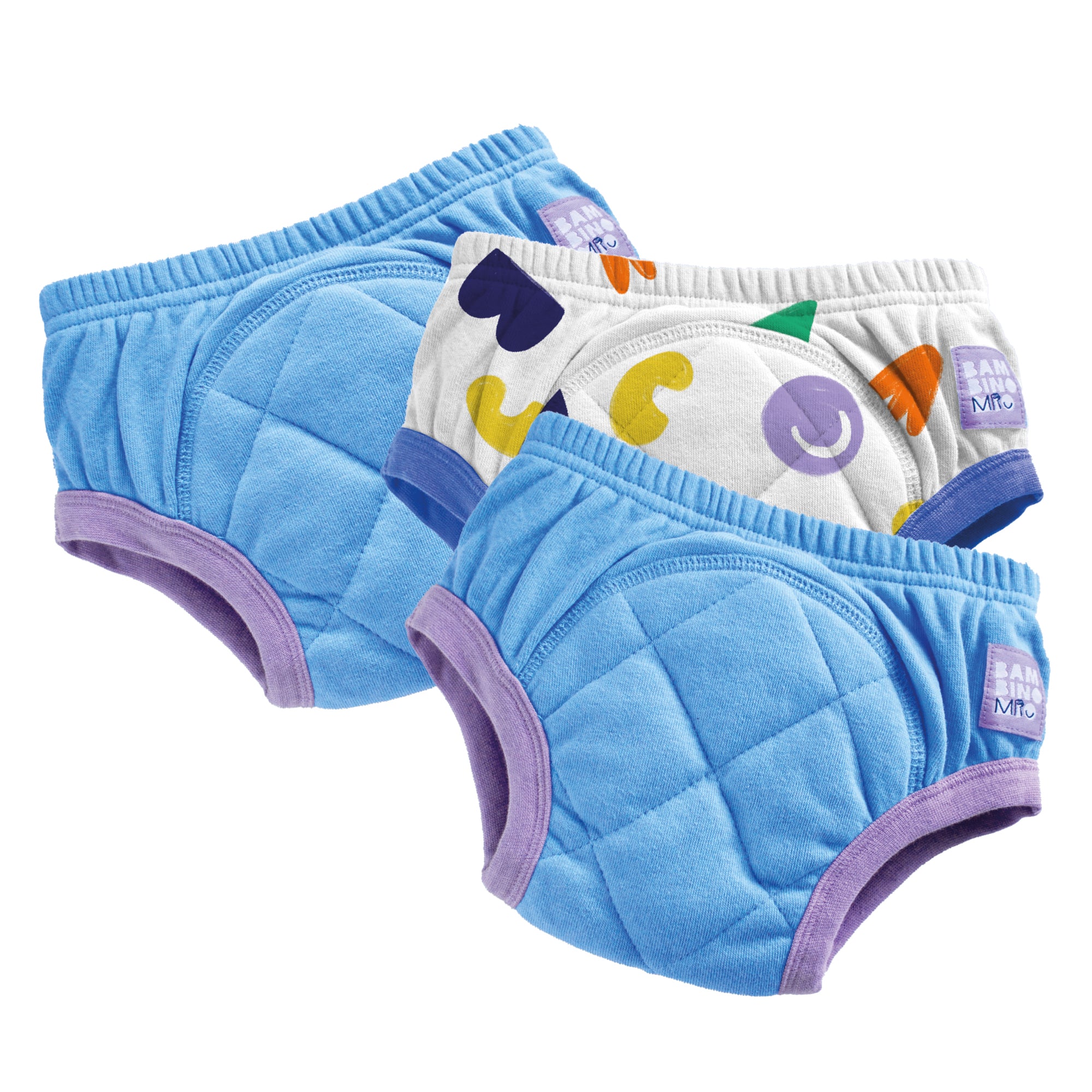 3 Pack Reusable Potty Training Pants in Pop Boy - Bambino Mio (EU)