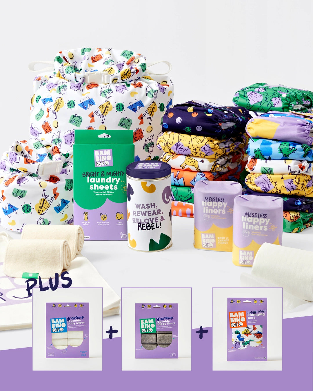The Revolutionary Everything 20 Diaper Bundle