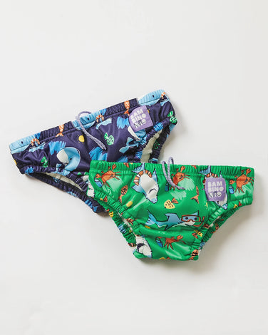 Revolutionary Reusable swim diaper - 2 pack - Bambino Mio (EU)