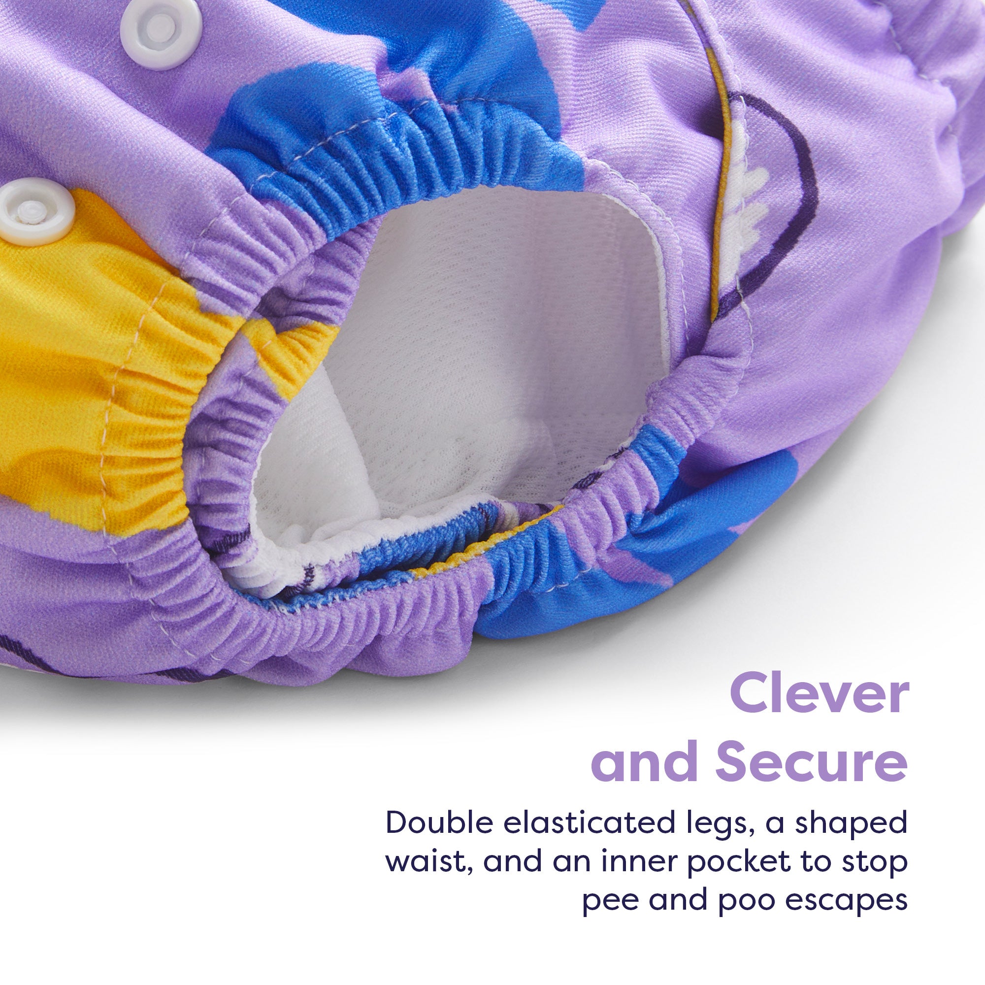 Revolutionary Reusable Diaper in Chomp - Bambino Mio (EU)