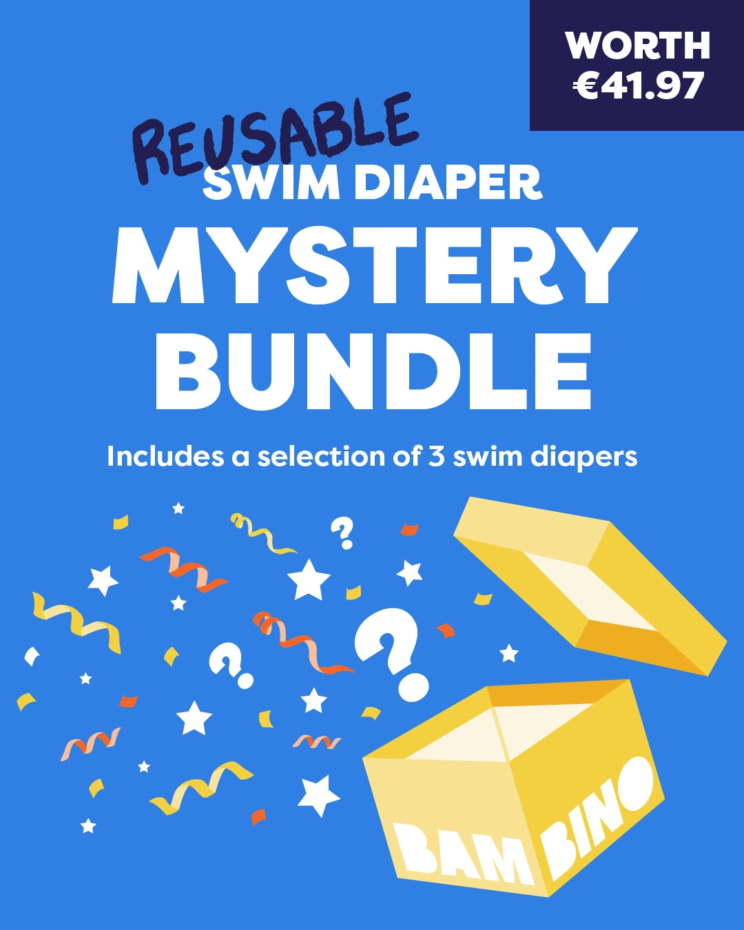 Swim Diaper Mystery Bundle - 3 pack - Bambino Mio (EU)