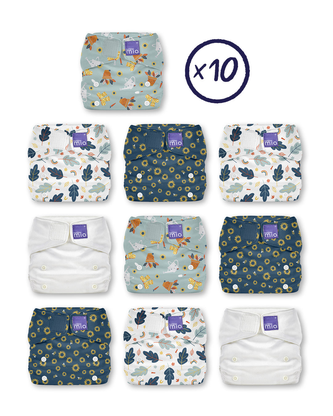 miosolo 10 diaper bundle - Bambino Mio (EU)