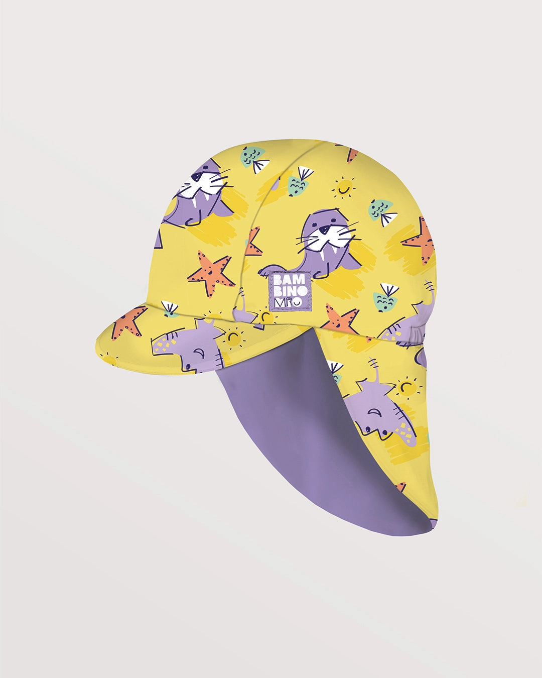 UPF 40+ Reversible Swim Hat for Babies and Toddlers - Bambino Mio (EU)