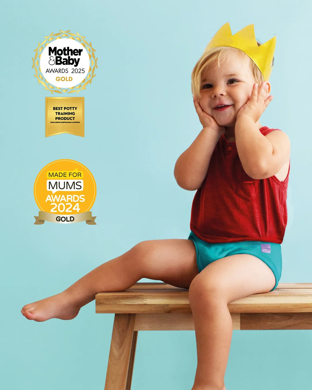 NEW Revolutionary Reusable Potty Training Pants with Cross-Stitch - Bambino Mio (EU)