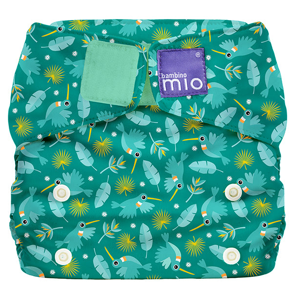 The Miosolo Classic Reusable Diaper in Hummingbird - Bambino Mio (EU)