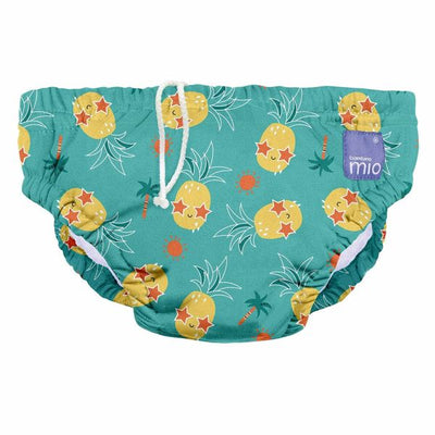 Reusable Swim Diaper in Pineapple Party - Bambino Mio (EU)
