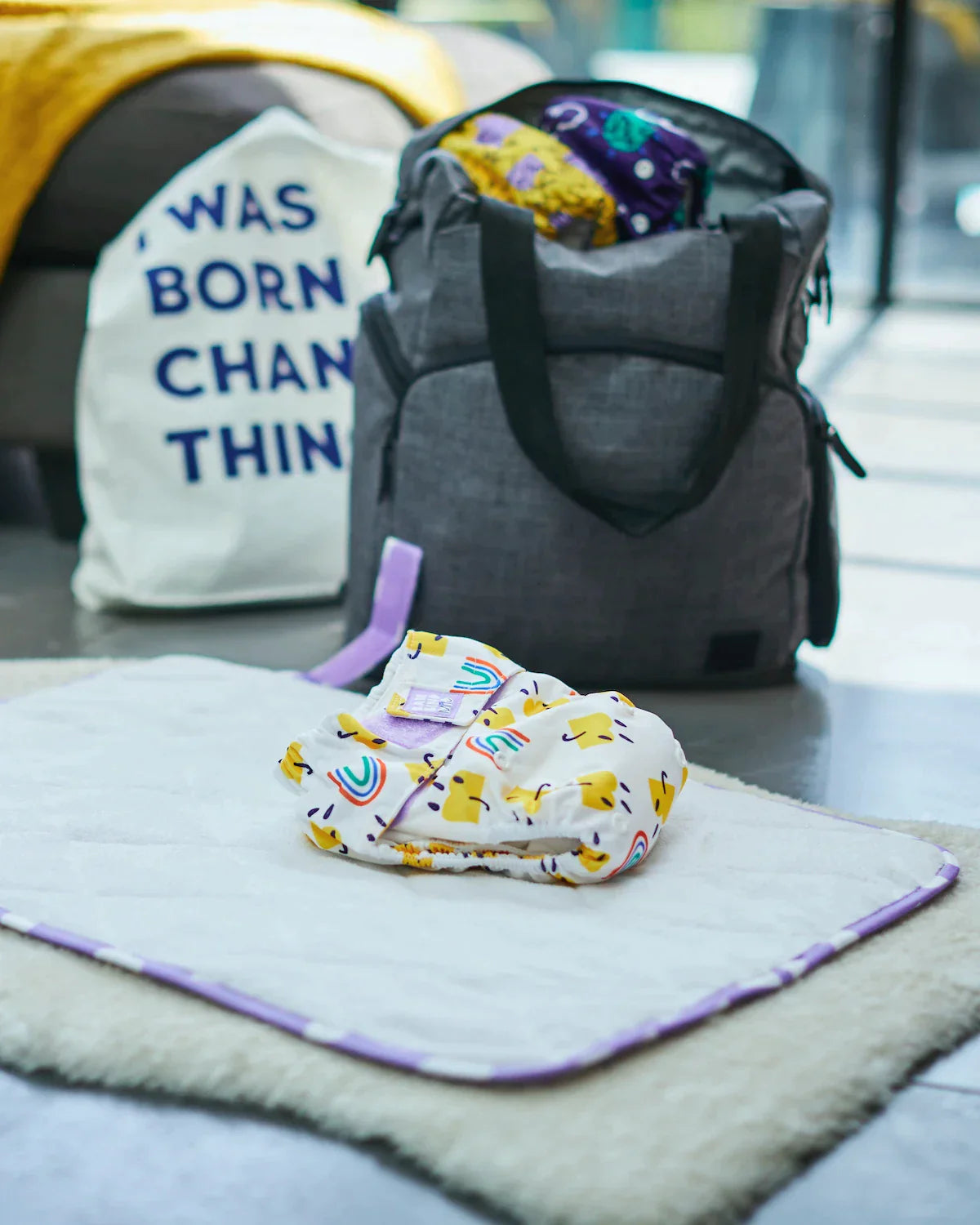 Rucksack changing top bag uk