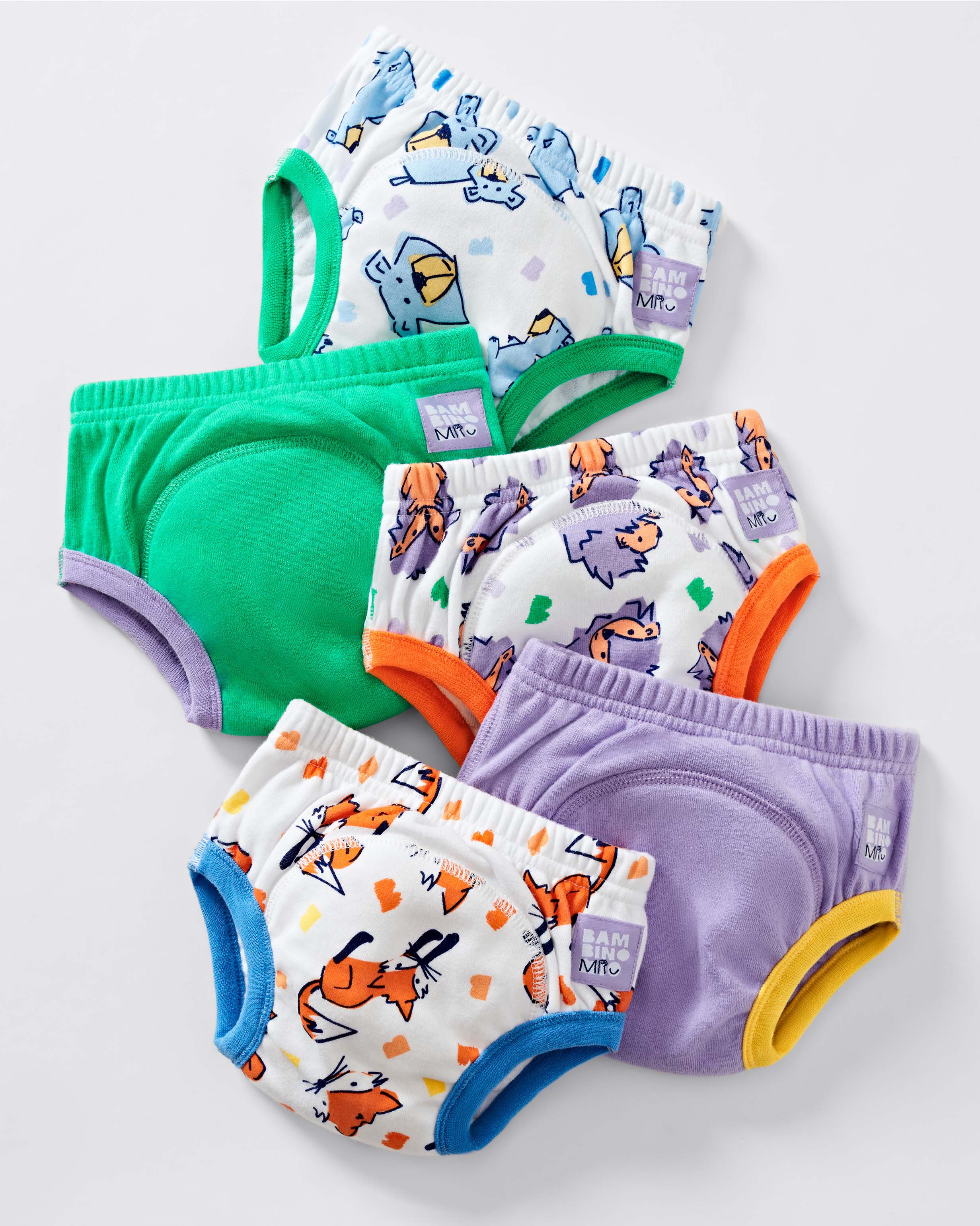 Revolutionary Reusable potty training pants, 5 pack - Bambino Mio (EU)